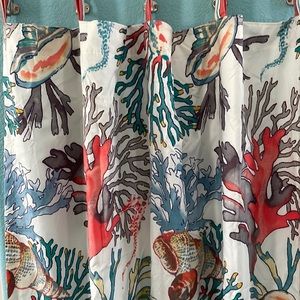 Tab Top Window Curtains (2 panels) - New